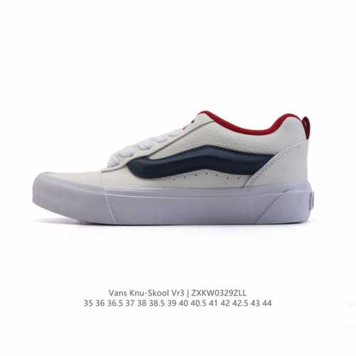 Vans Knu-Skool Vr3 Lx Logo Vans Knuskool Imranpotato Og 35-44 Zxkw0329Zll