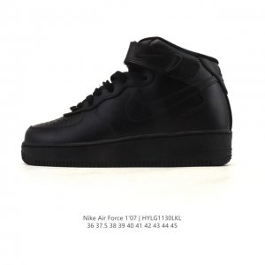 Special Offer Nike Air Force 1 '07 Low, high-top, Velcro-strap, platform, heigh
