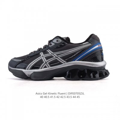 New company-level Asics Gel-Kinetic Fluent comfortable versatile synthetic leat