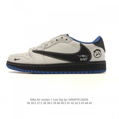 Nike Air Jordan 1 Low Og Sp Military Blue AJ1 (Reverse Swoosh) 2026 New Low-Top