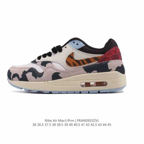 The Nike Air Max 1 prm air-cushioned running shoe for men and women, a retro, th
