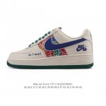 Company-level Af1 Nike Air Force 1 '07 Low Air Force One white shoes with thick