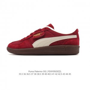 Puma Palermo Og non-slip, wear-resistant, low-top Army Trainer sneakers for men