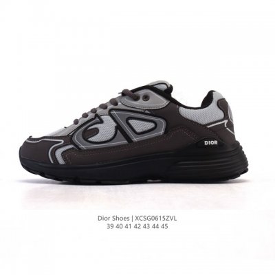 Dior men's shoes D-Connect neoprene sneakers thick sole heightening dad shoes fo