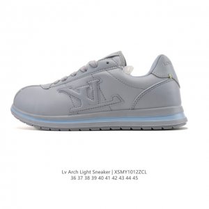 New Louis Vuitton X Nigo Collaboration Sneakers, Buttersoft Fw25 Round Toe Lace-