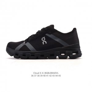 New On Run Cloud X4 Comfortable, Non-Slip, Supportive Low-Top Training Shoes. O