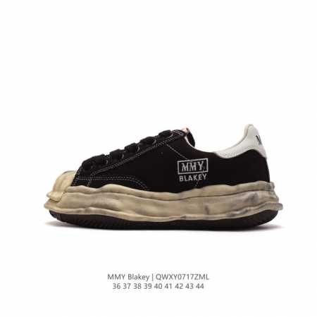 Mmy Blakey mmy Maison Mihara Yasuhiro Original Sole Canvas Low mmy blakey Mmy B - Click Image to Close