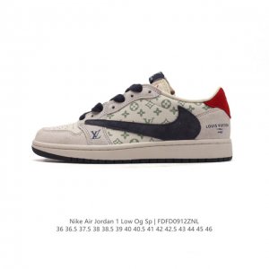 Nike Air Jordan 1 Low Og Sp Military Blue Aj1 1 Aj1 1 Aj1 1 Ts Swoosh Dm7866 36