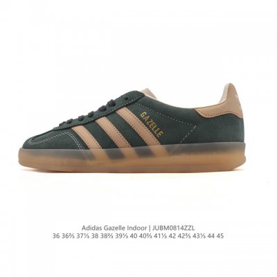 The adidas Originals Gazelle Indoor Retro Trefoil Non-slip Transparent Rubber Sn
