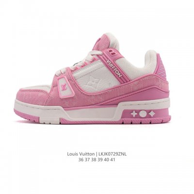 Louis Vuitton LV Louis Vuitton sneakers, fashionable sneakers with trendy thick