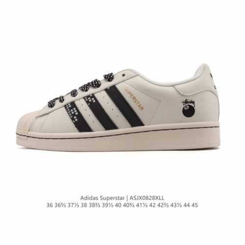 Adidas Superstar 2025 new shoes classic shell toe series new casual sneakers tre
