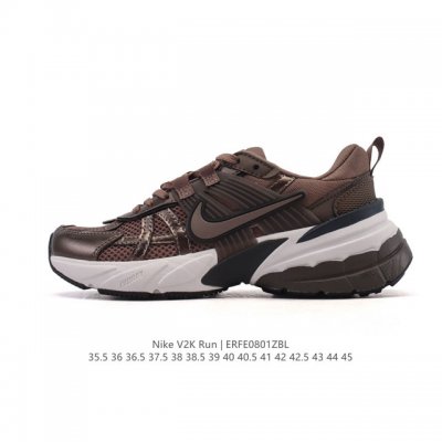 Nike V2K Run Shock-Absorbing, Anti-Slip Retro Low-Top Running Shoes. These super