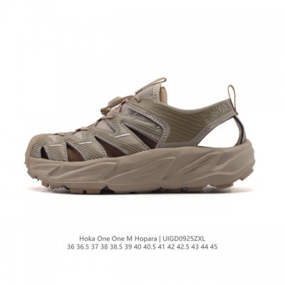The company-grade Hoka One One Hopara 2nd Generation outdoor sandal, the Hopara