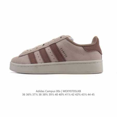 Adidas. Clover Campus 00S suede bread shoes retro casual sneakers. Millennium ba - Click Image to Close