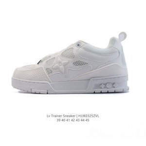 180 Louis Vuitton Lv 3D Logo Lv Louis Vuitton Trainer Sneaker Low 39-45 Hjjk0325