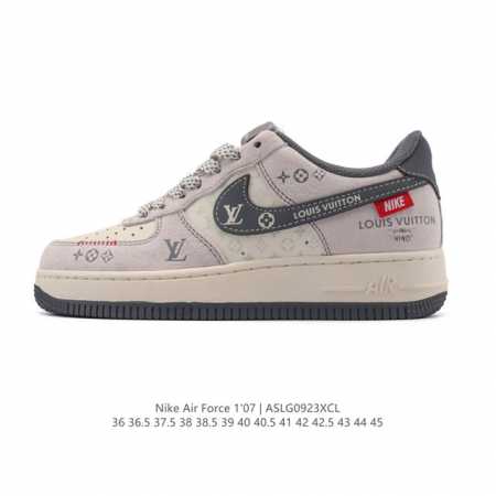 Company-grade Nike Air Force 1 '07 Low, a versatile, thick-soled, height-enhanc - Click Image to Close