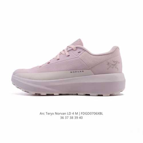 New company-level Arc'teryx Norvan Ld 4 series mountain running shoes. A good c