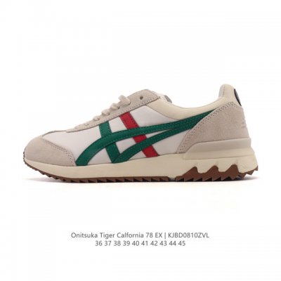 Onitsuka Tiger California 78 Ex Classic Men's and Women's Retro Running Shoes. T