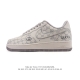 Nike Air Force 1 '07 Low Air Force One White Cushioned Shoes, a 2025 model with