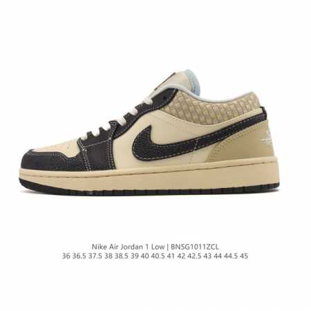 Nike Air Jordan 1 Low AJ1, a low-top retro-style casual basketball shoe. Inspire - Click Image to Close