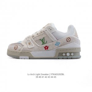 200 Louis Vuitton Lv 3D Logo Lv Louis Vuitton Trainer Sneaker Low 39-45 Ytka0320