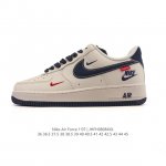 New Af1 Nike Air Force 1 '07 Low, a versatile sneaker with a thick, cushioned s