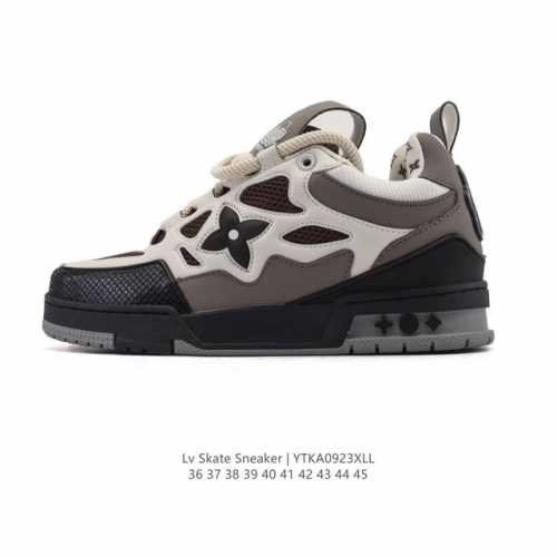 The Louis Vuitton LV Skate Sneaker, a new sneaker from Louis Vuitton's 2025 Spr
