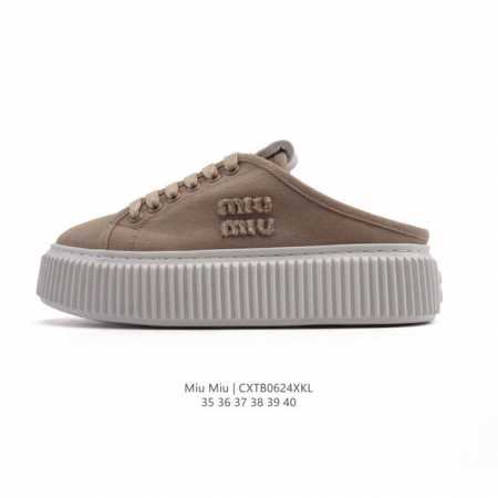New company-level Miumiu thick-soled height-enhancing sports shoes, a fashionabl - Click Image to Close