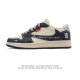Company-grade Nike Air Jordan 1 Low Og Sp Military Blue AJ1 (Reverse Swoosh) 20