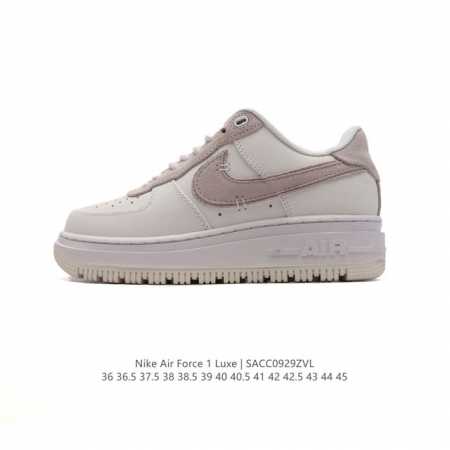 Nike Air Force 1 Low Luxe 1982 Air Force 1 Luxe Swoosh Logo Dd9605- 36 36.5 37. - Click Image to Close
