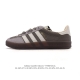 adidas Originals Gazelle Indoor Retro Trefoil Non-slip Transparent Rubber Sneake