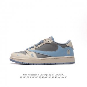 Nike Air Jordan 1 Low Og Sp Military Blue Aj1 1 Aj1 1 Aj1 1 Ts Swoosh Dm7866 36