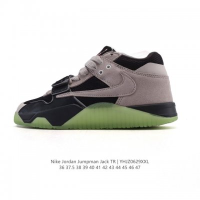 Company-level Travis Scott's Jordan Jumpman Jack training shoes "Taupe Haze" de