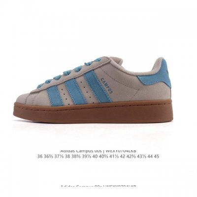 Adidas. Trefoil Campus 00S bread shoes, retro casual sneakers. The millennium is