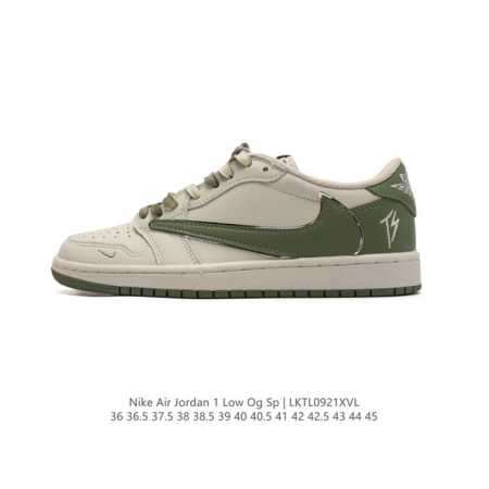 Nike Air Jordan 1 Low Og Sp Military Blue Aj1 1 Aj1 1 Aj1 1 Ts Swoosh Dm7866 36 - Click Image to Close
