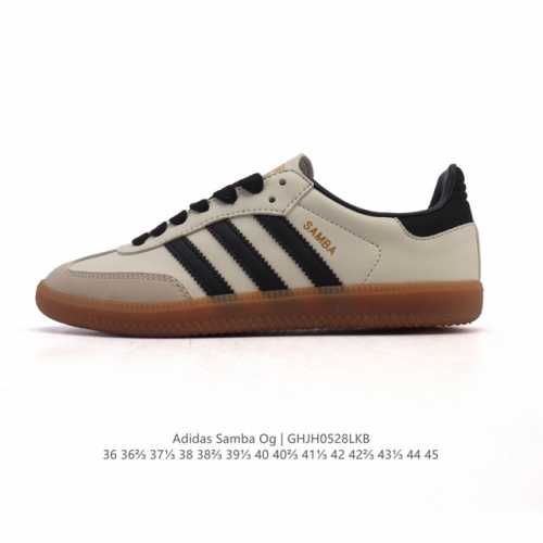 Adidas Originals Samba Og Shoes Classic Sneakers, White Shoes, T-Toe Shoes, Men'