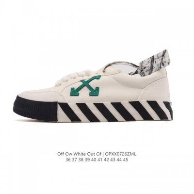 Exclusive company-level photos of Off-White Out Of Office low-top lace-up fashio