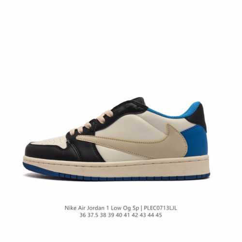 Nike Air Jordan 1 Low Og Sp Military Blue Aj1 1 Aj1 1 Aj1 1 Ts Swoosh Dm7866 36