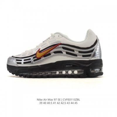 Nike Air Max 97 Se Men's Running Shoes with Cushioning, Thick Sole, Height Incr