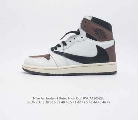 Ddd aj1 fragment Design X Travis Scott X Nike Air Jordan 1 High Og Sp Black Red - Click Image to Close