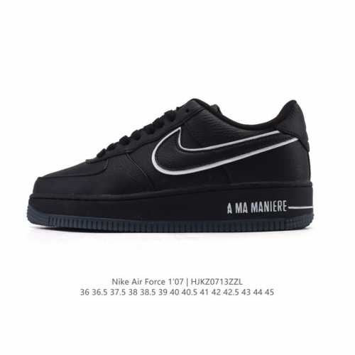 Nike Air Force 1 '07 Low, a cushioned white sneaker from 2025, the Year of the S