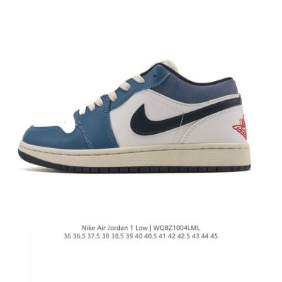 Nike Air Jordan 1 Low AJ1, a low-top retro-style casual basketball shoe. Inspire