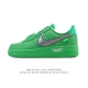 Company-level Nike Off-White X Air Force 1 Ow joint Air Force One thick-soled h