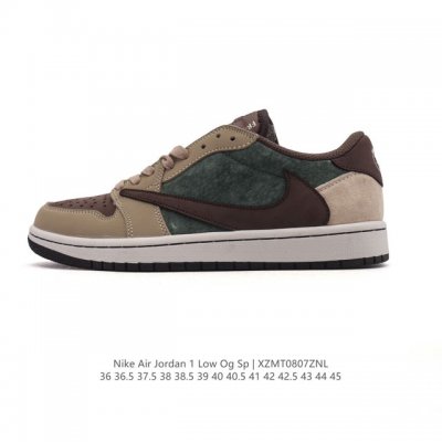 Authentic company-grade Nike Air Jordan 1 Low Og Sp Military Blue Aj1 Air Jordan