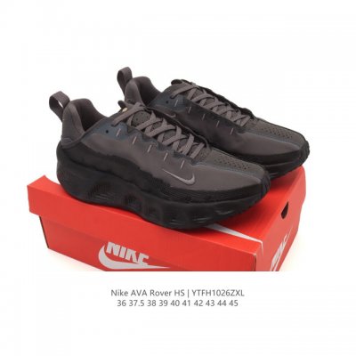 Nike Ava Rover Men's and Women's Running Shoes, Size 25, Ultra-Lightweight, Brea