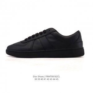 Dior, a high-end luxury brand, showcases a sophisticated aesthetic. Dior low-top