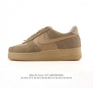 Nike Air Force 1 '07 Low Air Force One white shoes with air cushion, low-top ve