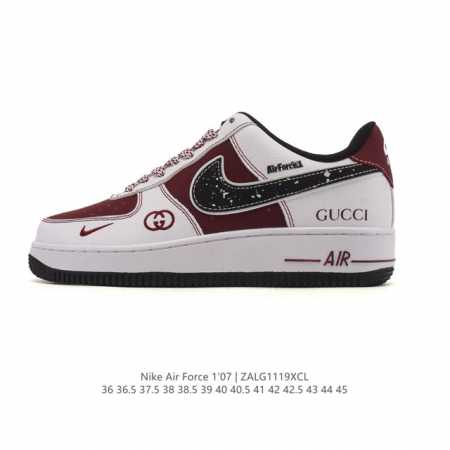 Company Grade Nike Air Force 1 '07 Low, mid-top, platform, height-increasing, c - Click Image to Close