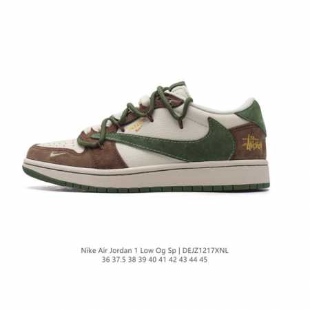 Nike Air Jordan 1 Low Og Sp Military Blue Aj1 1 Aj1 1 Aj1 1 Ts Swoosh Dm7866 36 - Click Image to Close