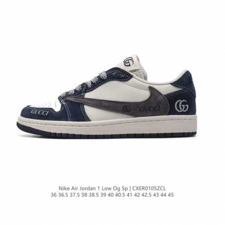 Nike Air Jordan 1 Low Og Sp Military Blue Aj1 1 Aj1 1 Aj1 1 Gucci Ts Swoosh Dm7 - Click Image to Close
